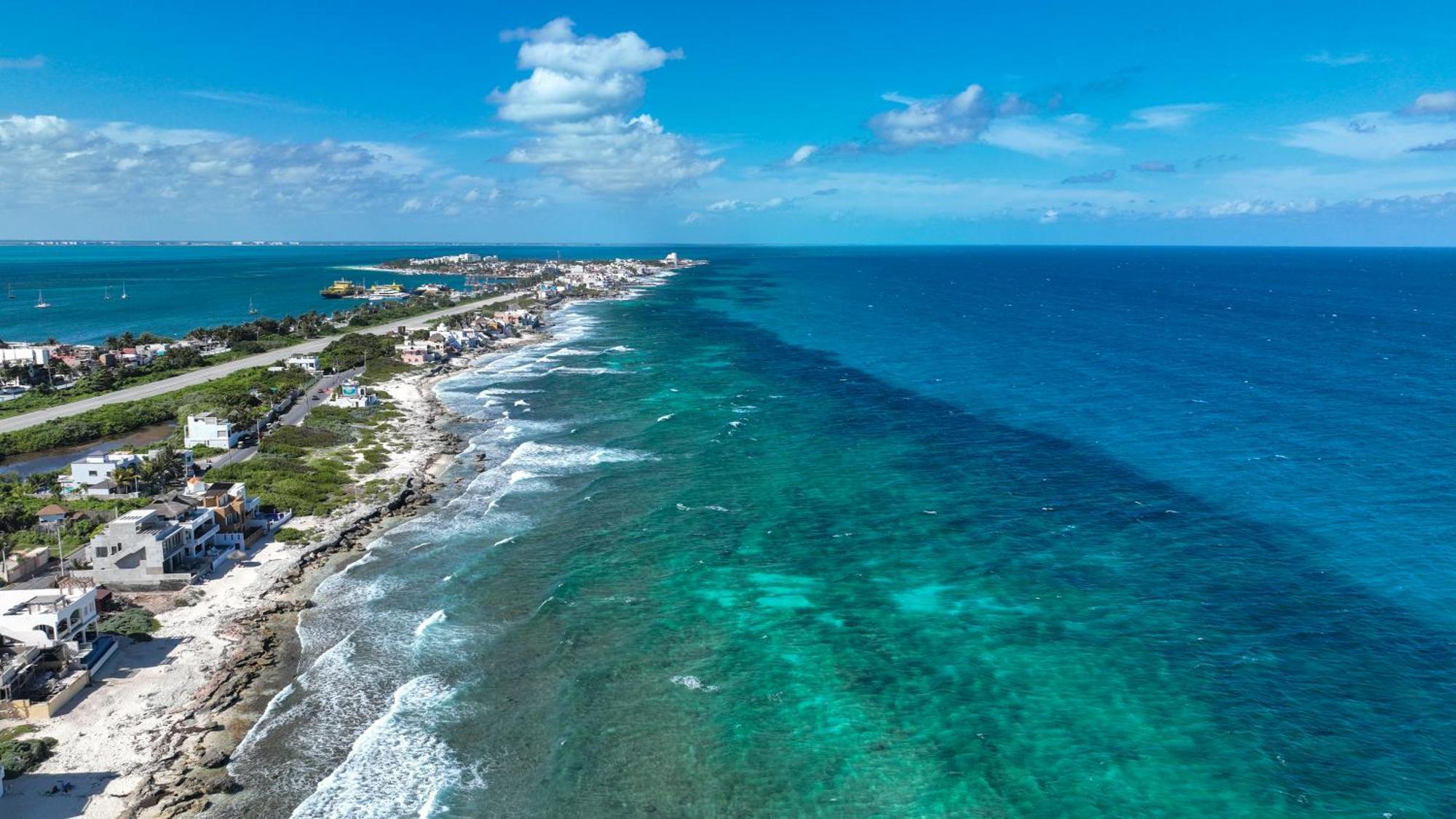 Casa Javi- Ocean Front Located Mid Isla Mujeres Villa Екстериор снимка