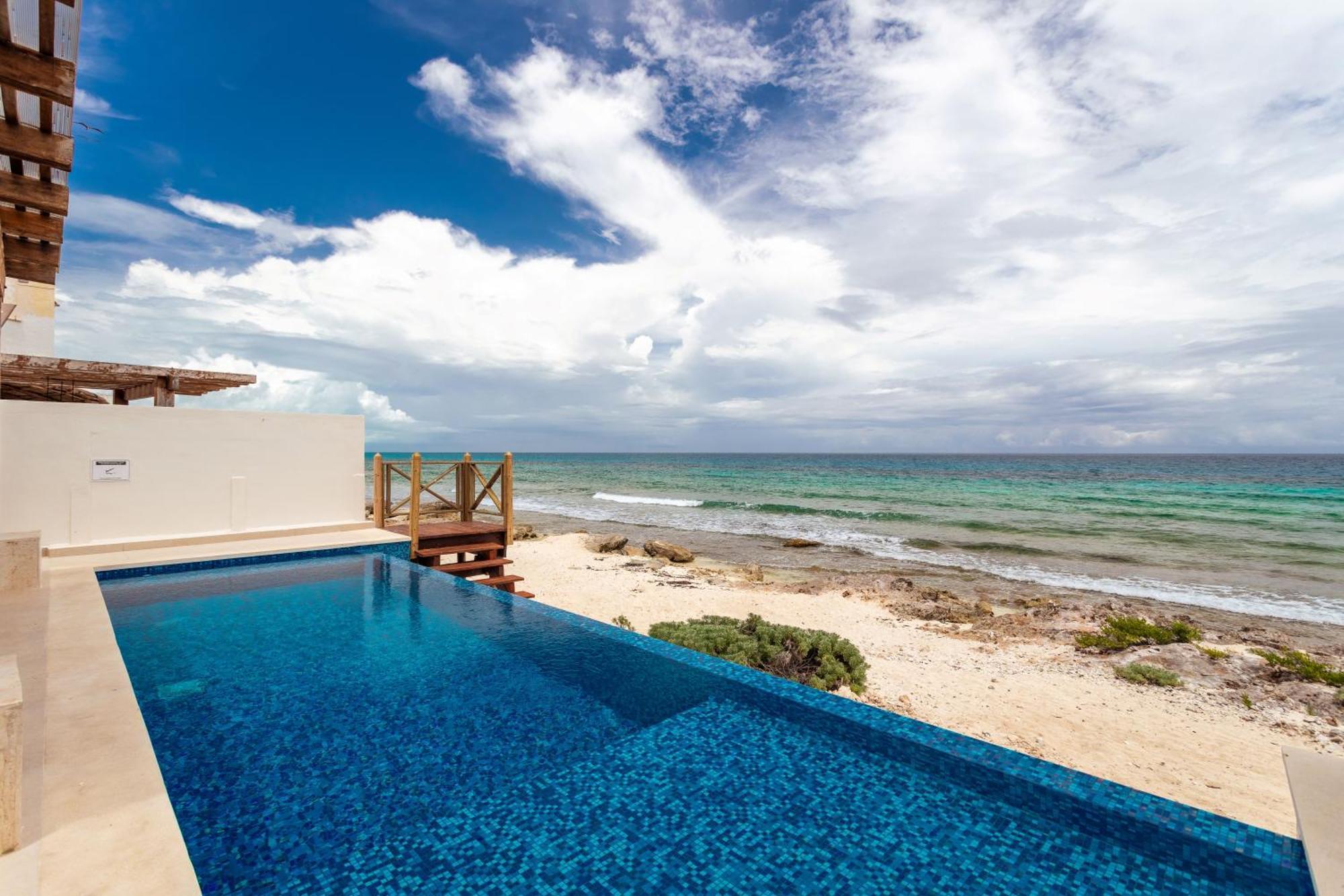 Casa Javi- Ocean Front Located Mid Isla Mujeres Villa Екстериор снимка