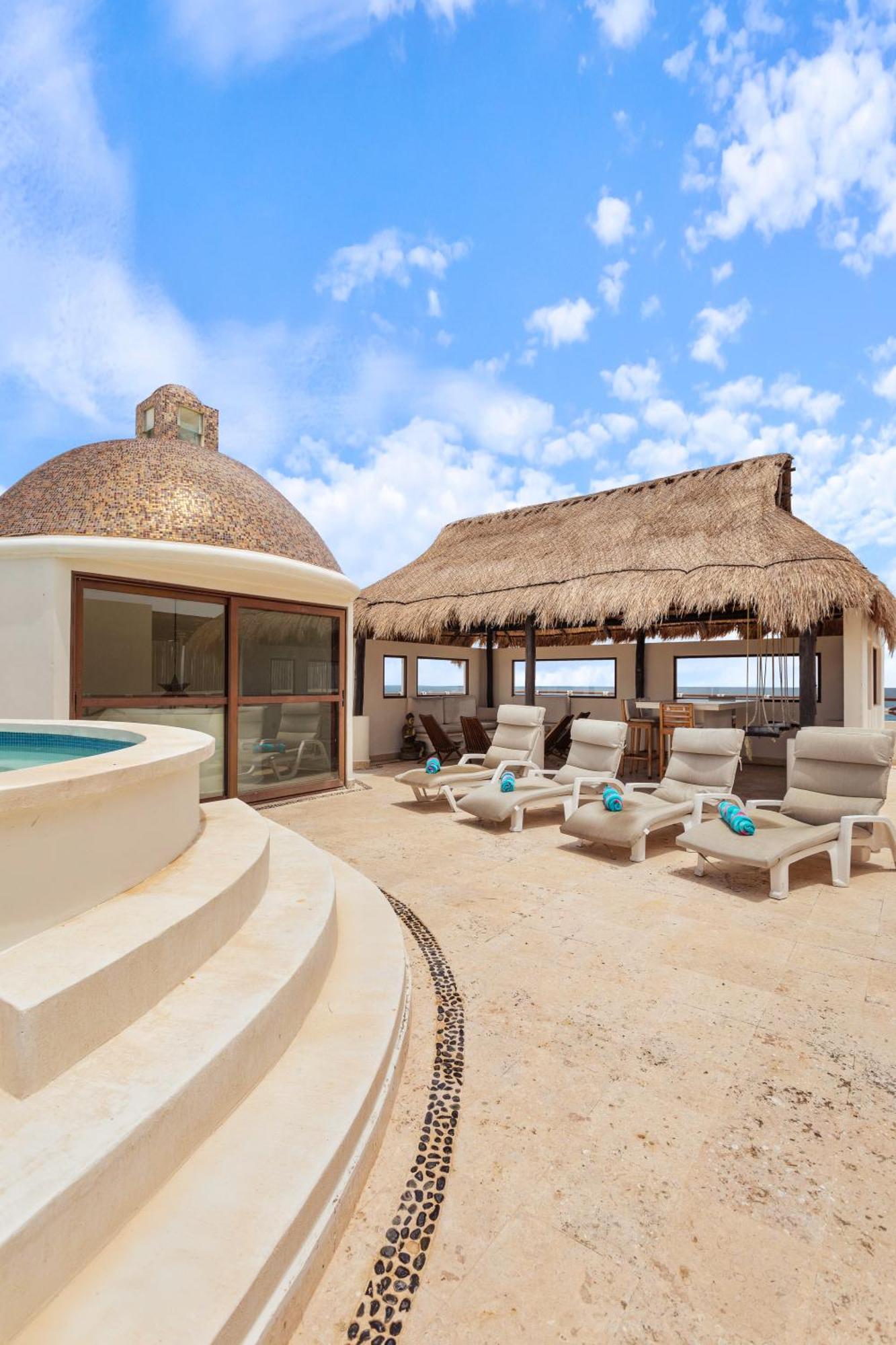 Casa Javi- Ocean Front Located Mid Isla Mujeres Villa Екстериор снимка