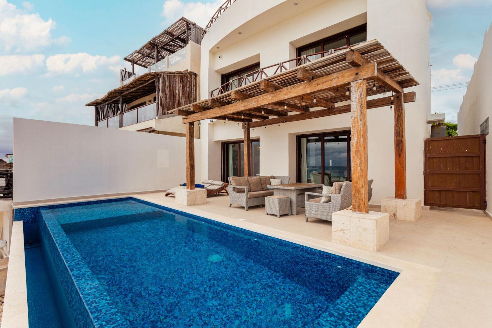 Casa Javi- Ocean Front Located Mid Isla Mujeres Villa Екстериор снимка