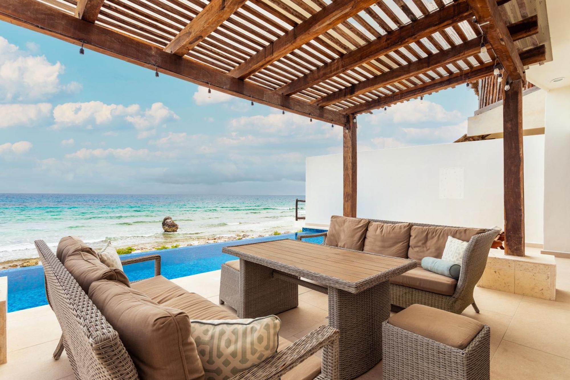 Casa Javi- Ocean Front Located Mid Isla Mujeres Villa Екстериор снимка